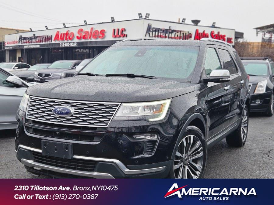 2018 Ford Explorer Platinum 4WD, available for sale in Bronx, New York | Americarna Auto Sales LLC. Bronx, New York