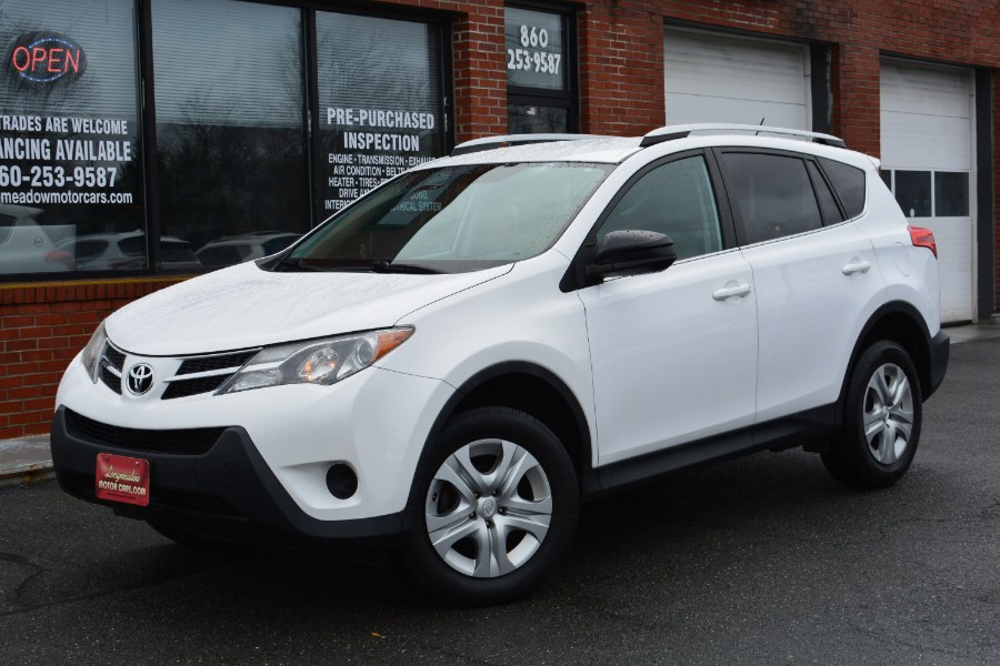 2013 Toyota RAV4 AWD 4dr LE (Natl), available for sale in ENFIELD, Connecticut | Longmeadow Motor Cars. ENFIELD, Connecticut