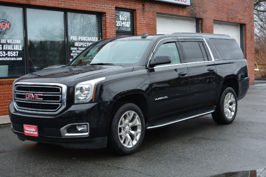 2020 GMC Yukon XL 4WD 4dr SLE, available for sale in ENFIELD, Connecticut | Longmeadow Motor Cars. ENFIELD, Connecticut