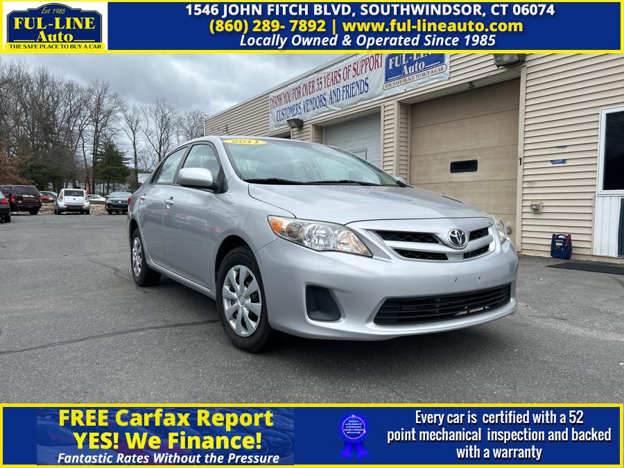 2011 Toyota Corolla 4dr Sdn Auto LE, available for sale in South Windsor , Connecticut | Ful-line Auto LLC. South Windsor , Connecticut