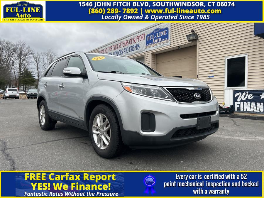 2014 Kia Sorento AWD 4dr V6 LX, available for sale in South Windsor , Connecticut | Ful-line Auto LLC. South Windsor , Connecticut