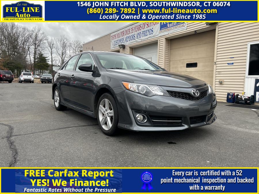 2012 Toyota Camry 4dr Sdn I4 Auto SE, available for sale in South Windsor , Connecticut | Ful-line Auto LLC. South Windsor , Connecticut