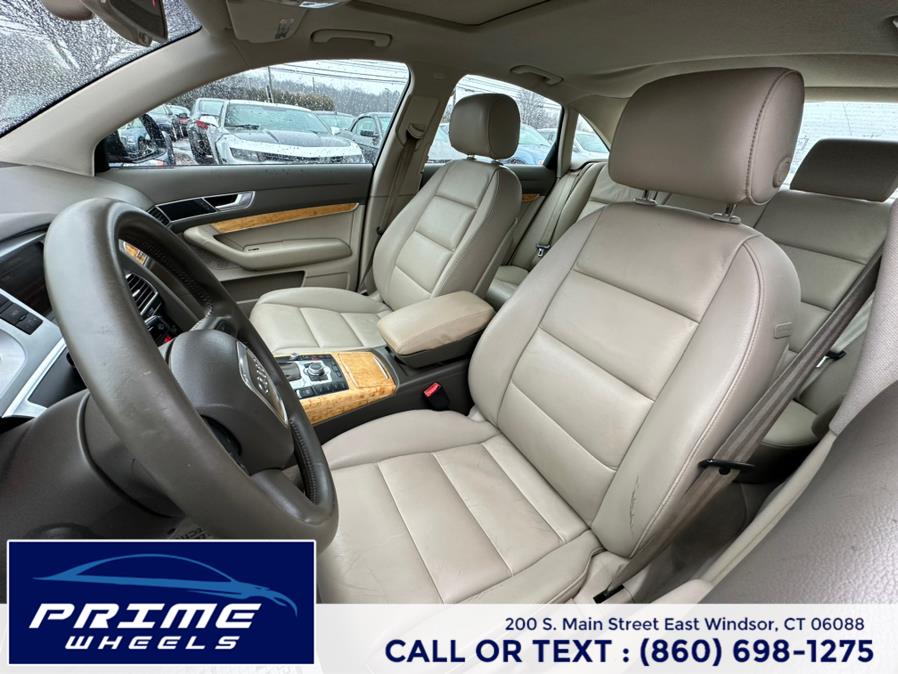 2009 Audi A6 4dr Sdn 3.0L quattro Premium Plus, available for sale in East Windsor, Connecticut | Prime Wheels. East Windsor, Connecticut 2009 Audi A6 4dr Sdn 3.0L quattro Premium Plus, available for sale in East Windsor, Connecticut | Prime Wheels. East Windsor, Connecticut