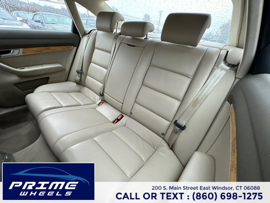 2009 Audi A6 4dr Sdn 3.0L quattro Premium Plus, available for sale in East Windsor, Connecticut | Prime Wheels. East Windsor, Connecticut 2009 Audi A6 4dr Sdn 3.0L quattro Premium Plus, available for sale in East Windsor, Connecticut | Prime Wheels. East Windsor, Connecticut