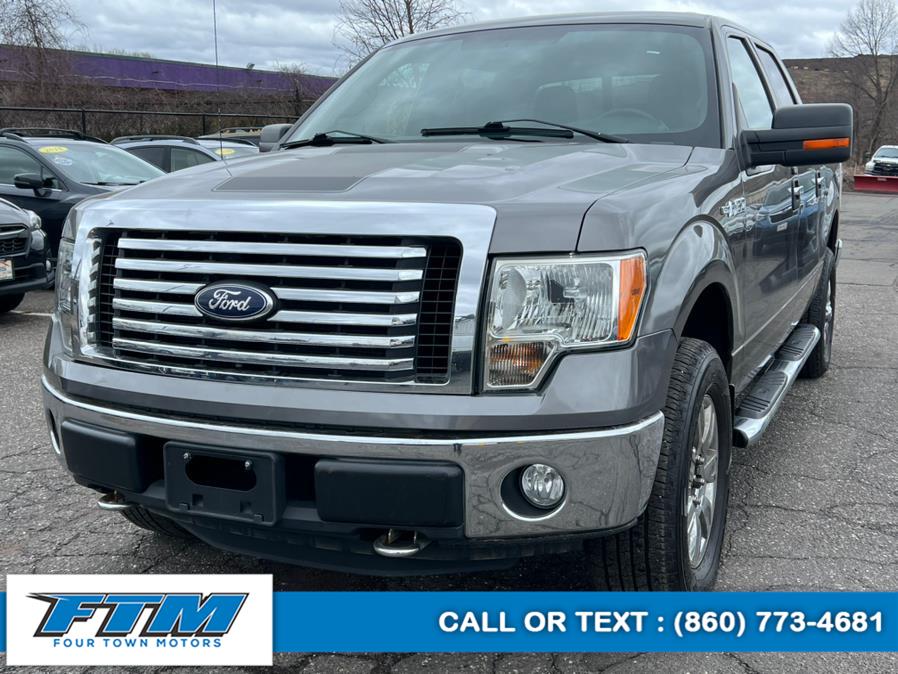 2012 Ford F-150 4WD SuperCrew 145" XLT, available for sale in Somers, Connecticut | Four Town Motors LLC. Somers, Connecticut