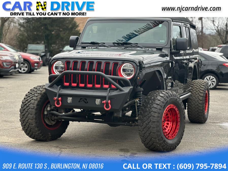 2020 Jeep Wrangler Unlimited Sahara, available for sale in Bordentown, New Jersey | Car N Drive. Bordentown, New Jersey
