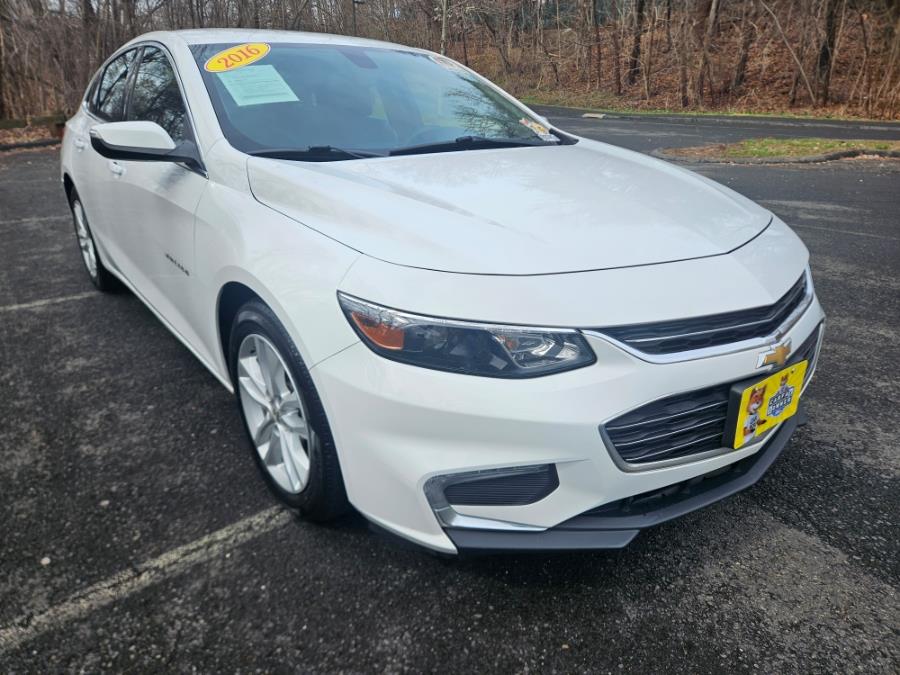 2016 Chevrolet Malibu 4dr Sdn LT w/1LT, available for sale in New Britain, Connecticut | Supreme Automotive. New Britain, Connecticut