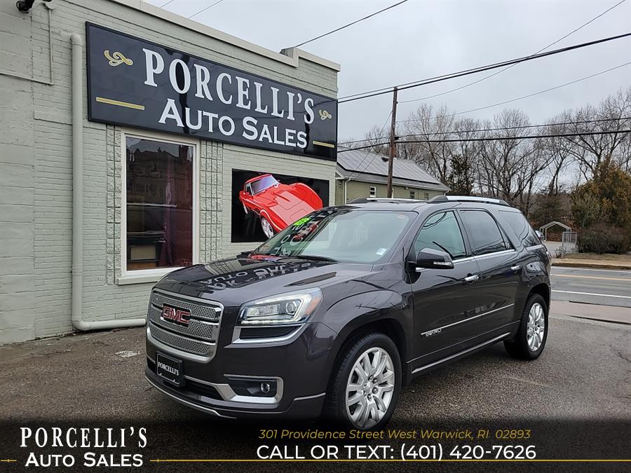 2016 GMC Acadia AWD 4dr Denali, available for sale in West Warwick, Rhode Island | Porcelli's Auto Sales. West Warwick, Rhode Island