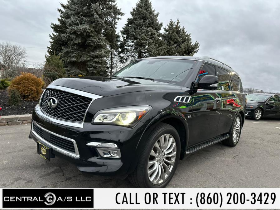 2017 INFINITI QX80 AWD, available for sale in East Windsor, Connecticut | Central A/S LLC. East Windsor, Connecticut