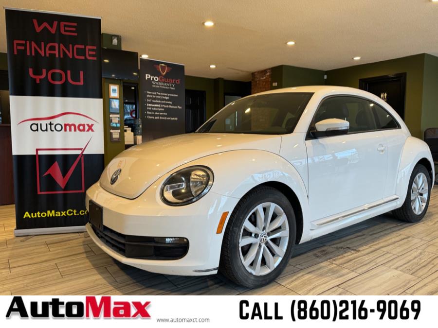 2012 Volkswagen Beetle 2dr Cpe Auto 2.5L PZEV, available for sale in West Hartford, Connecticut | AutoMax. West Hartford, Connecticut