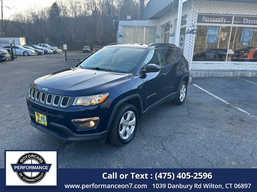2019 Jeep Compass Latitude 4x4, available for sale in Wilton, Connecticut | Performance Motor Cars Of Connecticut LLC. Wilton, Connecticut