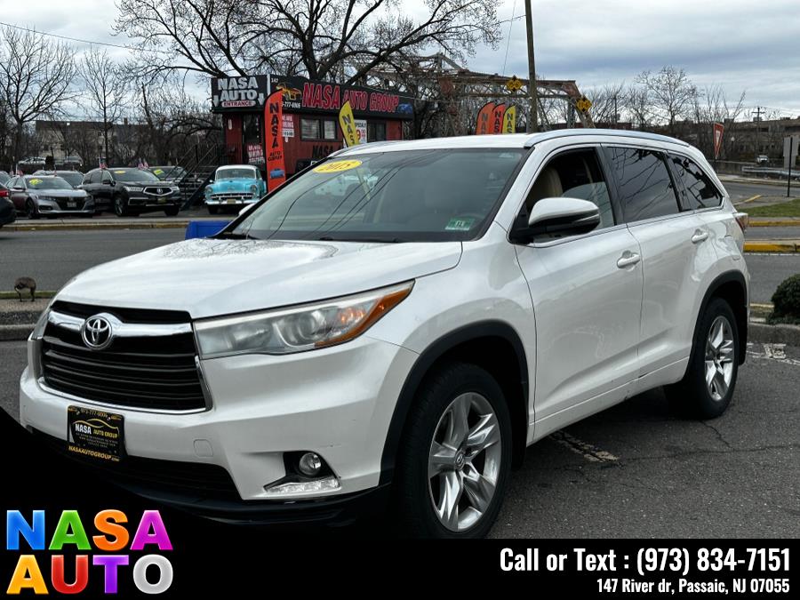 2015 Toyota Highlander AWD 4dr V6 Limited (Natl), available for sale in Passaic, New Jersey | Nasa Auto. Passaic, New Jersey