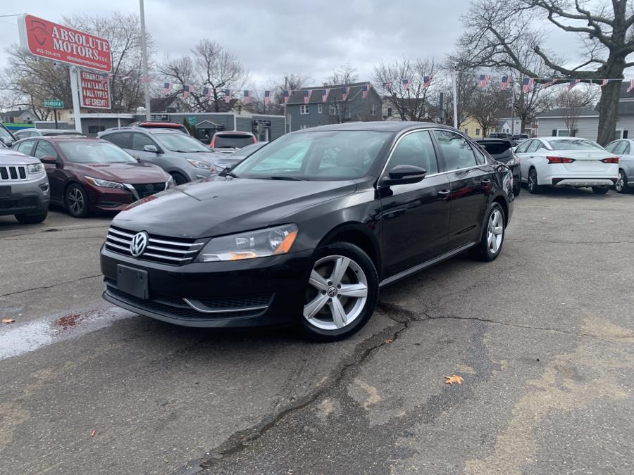 2012 Volkswagen Passat 4dr Sdn 2.5L Auto SE w/Sunroof & Nav PZEV, available for sale in Springfield, Massachusetts | Absolute Motors Inc. Springfield, Massachusetts