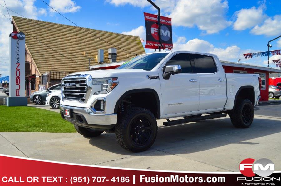 2019 GMC Sierra 1500 4WD Crew Cab 147" SLT, available for sale in Moreno Valley, California | Fusion Motors Inc. Moreno Valley, California