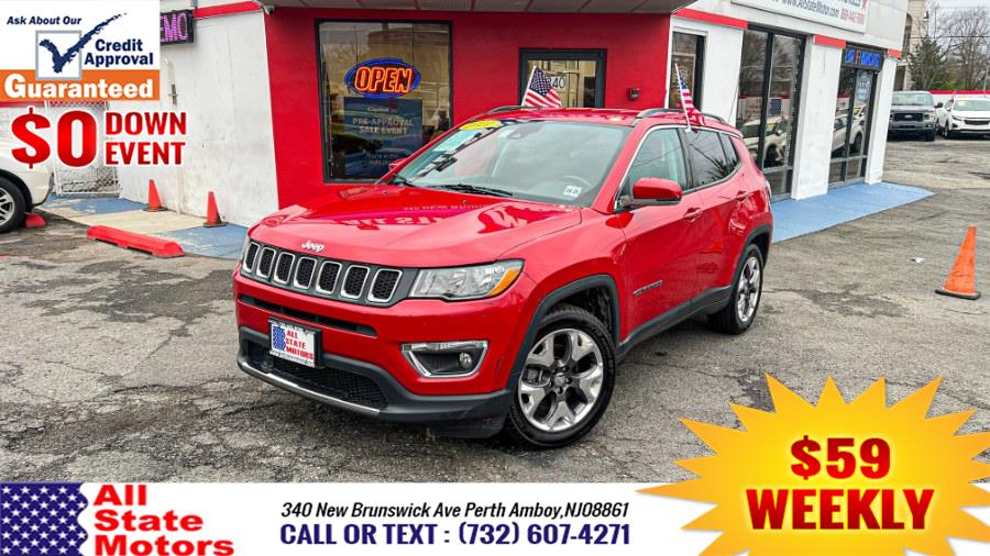 2021 Jeep Compass Limited FWD, available for sale in Perth Amboy, New Jersey | All State Motor Inc. Perth Amboy, New Jersey