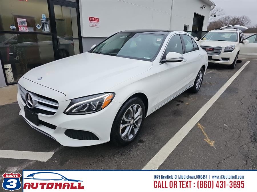 2016 Mercedes-Benz C-Class 4dr Sdn C 300 Luxury 4MATIC, available for sale in Middletown, Connecticut | RT 3 AUTO MALL LLC. Middletown, Connecticut