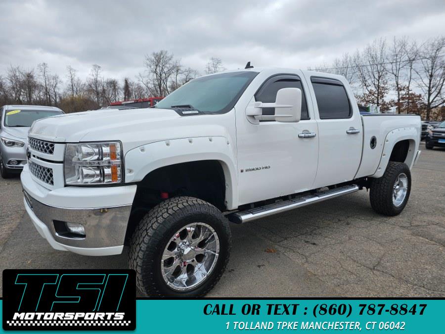 2009 Chevrolet Silverado 2500HD 4WD Crew Cab 153" LT, available for sale in Manchester, Connecticut | TSI Motorsports. Manchester, Connecticut