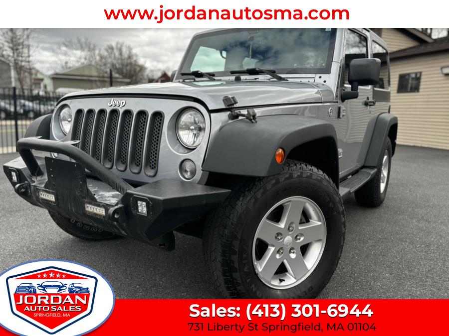 2014 Jeep Wrangler 4WD 2dr Sport, available for sale in Springfield, Massachusetts | Jordan Auto Sales. Springfield, Massachusetts