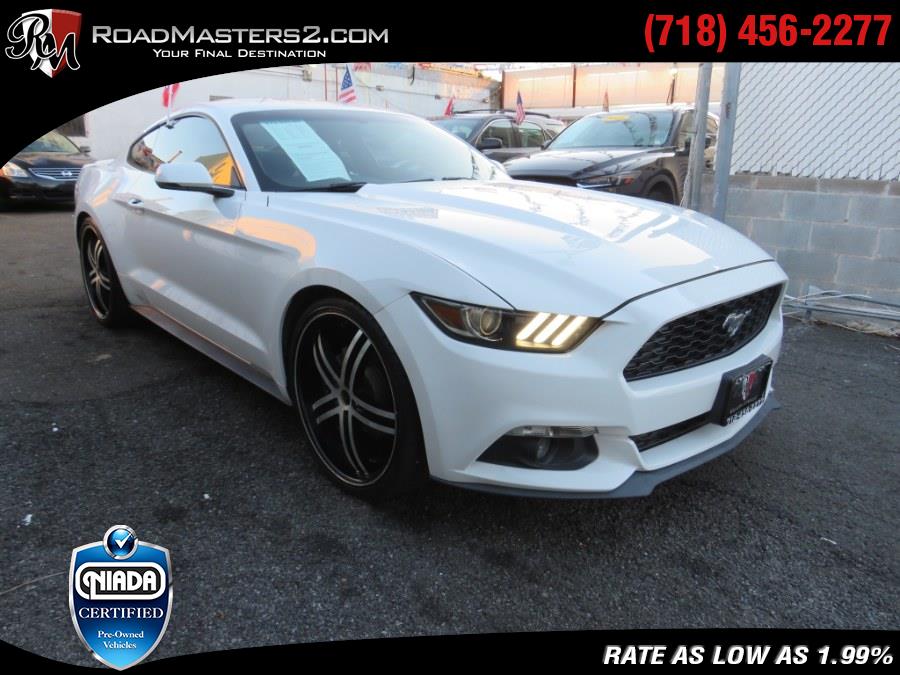 2015 Ford Mustang Ecoboost Premium, available for sale in Middle Village, New York | Road Masters II INC. Middle Village, New York