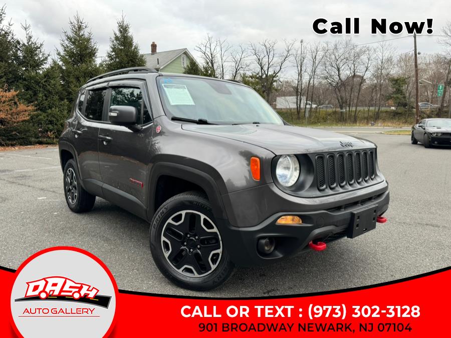2016 Jeep Renegade 4WD 4dr Trailhawk, available for sale in Newark, New Jersey | Dash Auto Gallery Inc.. Newark, New Jersey