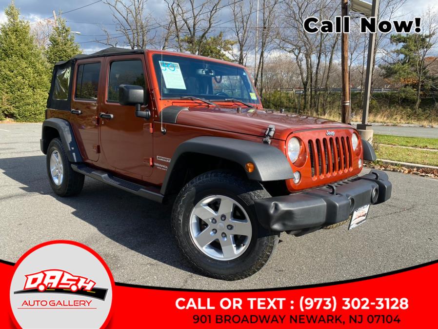 2014 Jeep Wrangler Unlimited 4WD 4dr Sport, available for sale in Newark, New Jersey | Dash Auto Gallery Inc.. Newark, New Jersey