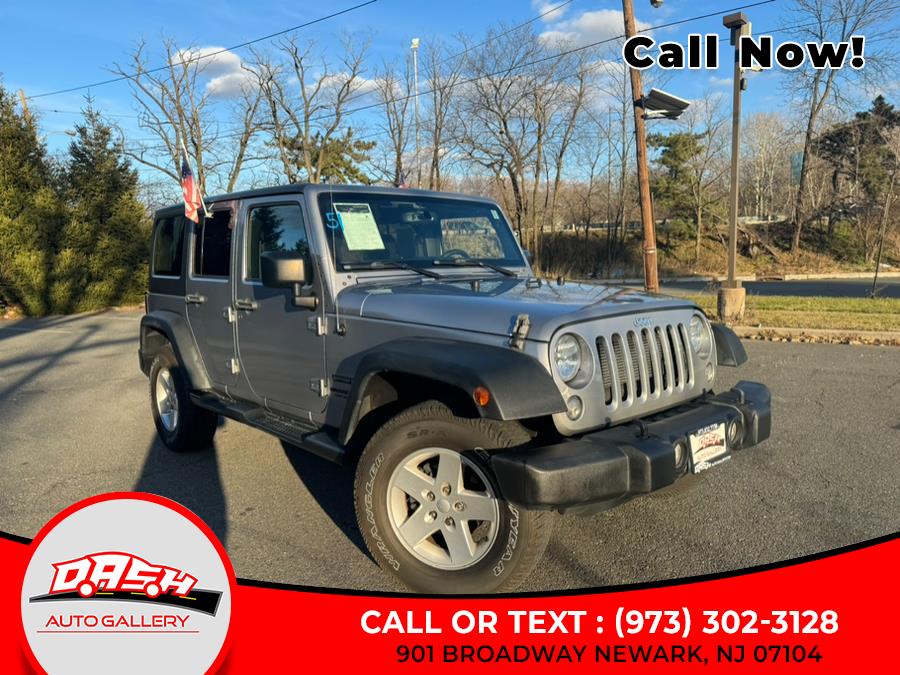 2016 Jeep Wrangler Unlimited 4WD 4dr Sport, available for sale in Newark, New Jersey | Dash Auto Gallery Inc.. Newark, New Jersey