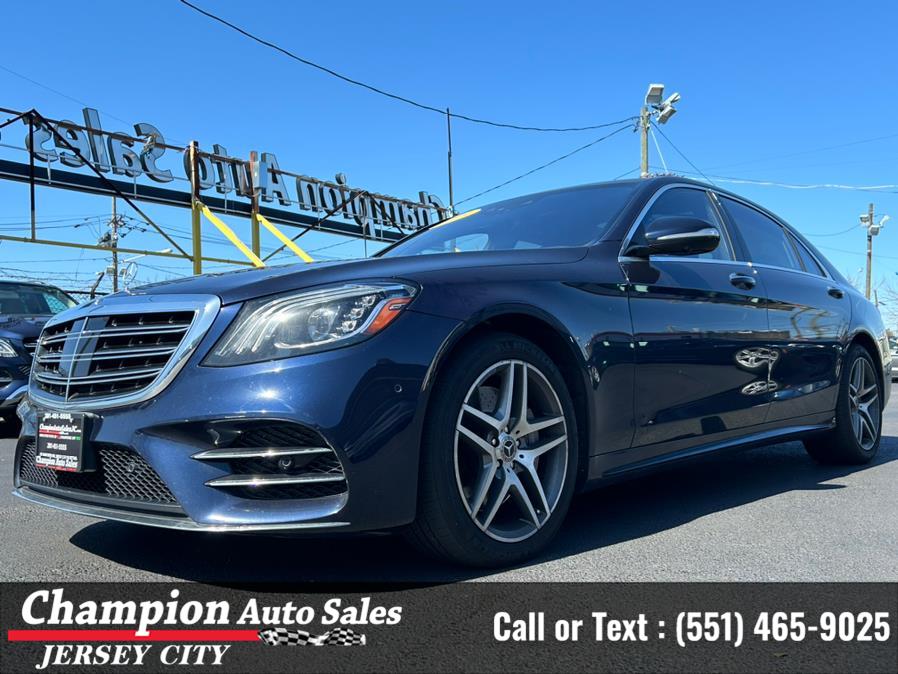Used 2019 Mercedes-Benz S-Class in Jersey City, New Jersey | Champion Auto Sales. Jersey City, New Jersey