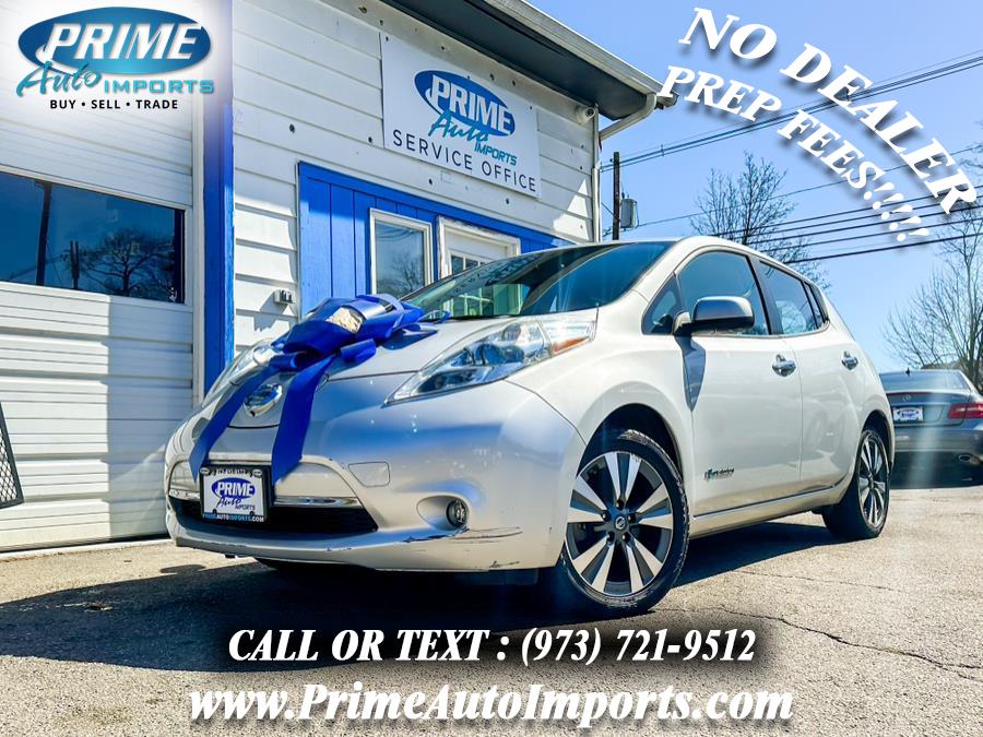 2016 Nissan LEAF 4dr HB SL, available for sale in Bloomingdale, New Jersey | Prime Auto Imports. Bloomingdale, New Jersey