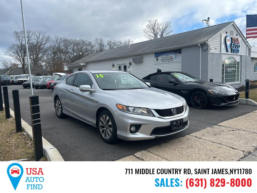 2015 Honda Accord Coupe 2dr I4 CVT EX, available for sale in Saint James, New York | USA Auto Find. Saint James, New York