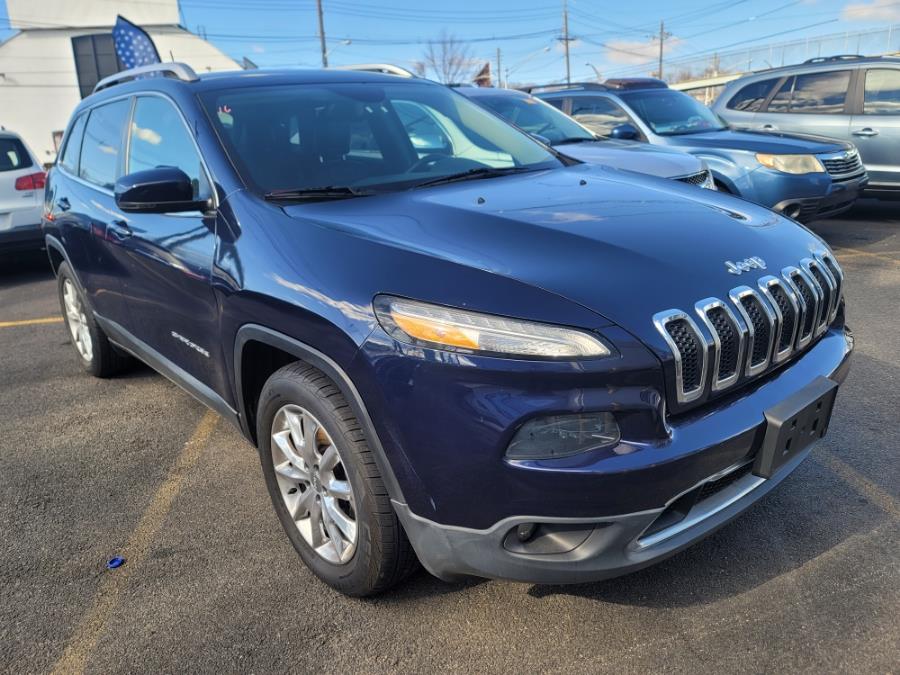 2016 Jeep Cherokee 4WD 4dr Limited, available for sale in Lodi, New Jersey | AW Auto & Truck Wholesalers, Inc. Lodi, New Jersey