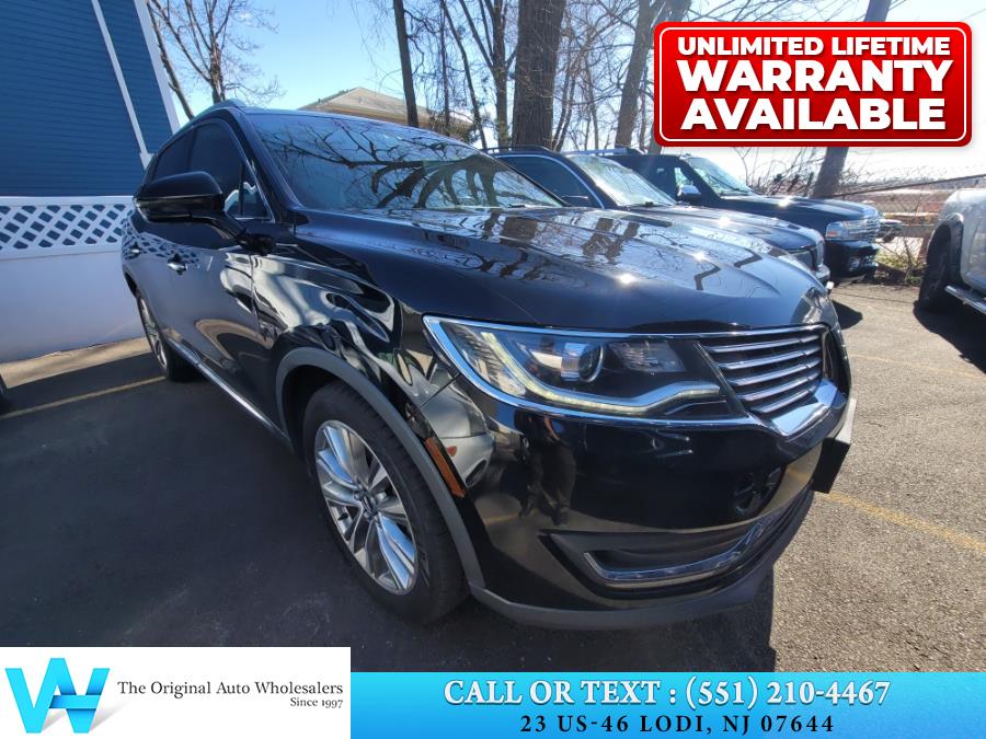 2018 Lincoln MKX Reserve AWD, available for sale in Lodi, New Jersey | AW Auto & Truck Wholesalers, Inc. Lodi, New Jersey