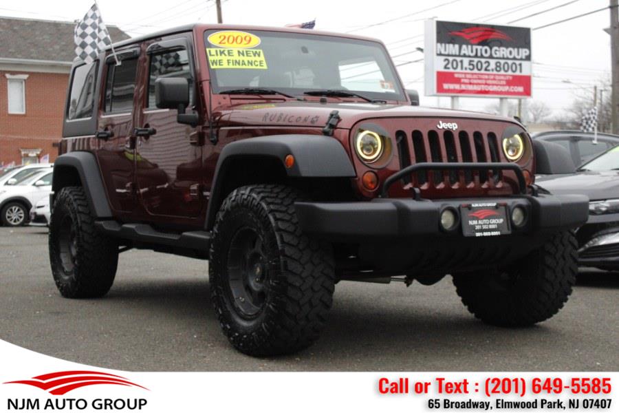 Used 2009 Jeep Wrangler Unlimited in Elmwood Park, New Jersey | NJM Auto Group. Elmwood Park, New Jersey