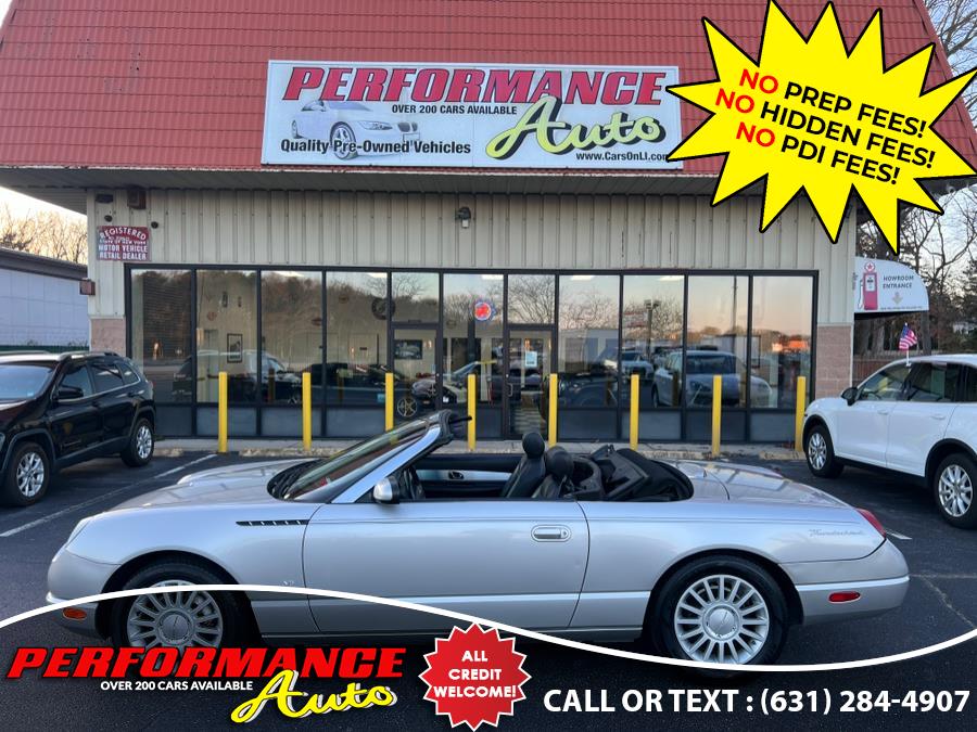 2004 Ford Thunderbird 2dr Convertible Deluxe, available for sale in Bohemia, New York | Performance Auto Inc. Bohemia, New York 2004 Ford Thunderbird 2dr Convertible Deluxe, available for sale in Bohemia, New York | Performance Auto Inc. Bohemia, New York