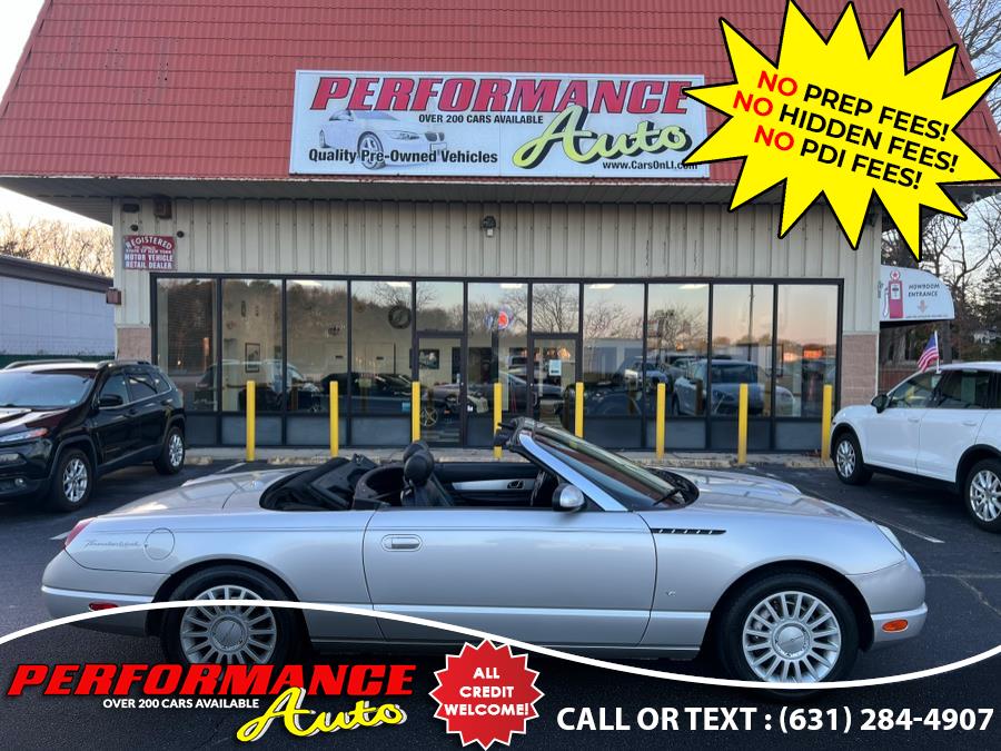2004 Ford Thunderbird 2dr Convertible Deluxe, available for sale in Bohemia, New York | Performance Auto Inc. Bohemia, New York 2004 Ford Thunderbird 2dr Convertible Deluxe, available for sale in Bohemia, New York | Performance Auto Inc. Bohemia, New York