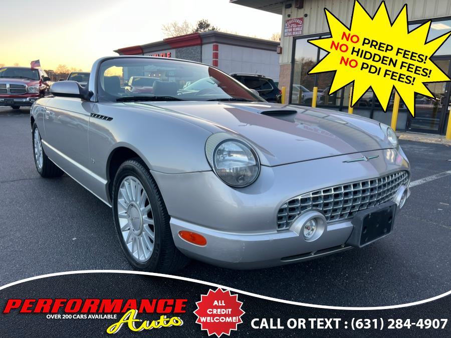 2004 Ford Thunderbird 2dr Convertible Deluxe, available for sale in Bohemia, New York | Performance Auto Inc. Bohemia, New York 2004 Ford Thunderbird 2dr Convertible Deluxe, available for sale in Bohemia, New York | Performance Auto Inc. Bohemia, New York