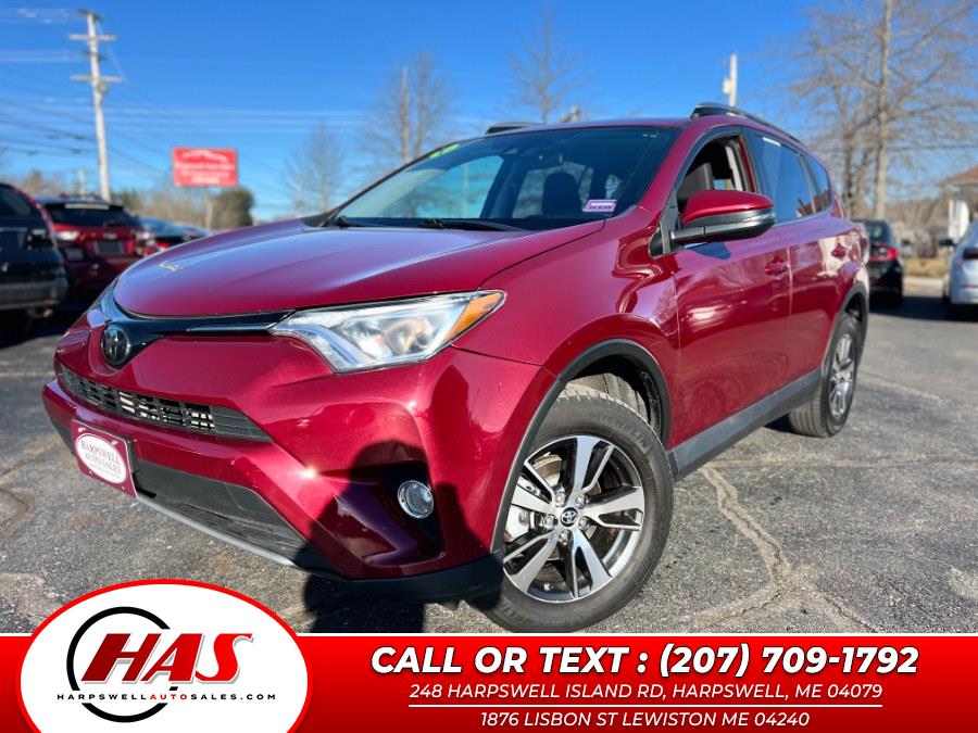 2018 Toyota RAV4 XLE AWD (Natl), available for sale in Harpswell, Maine | Harpswell Auto Sales Inc. Harpswell, Maine