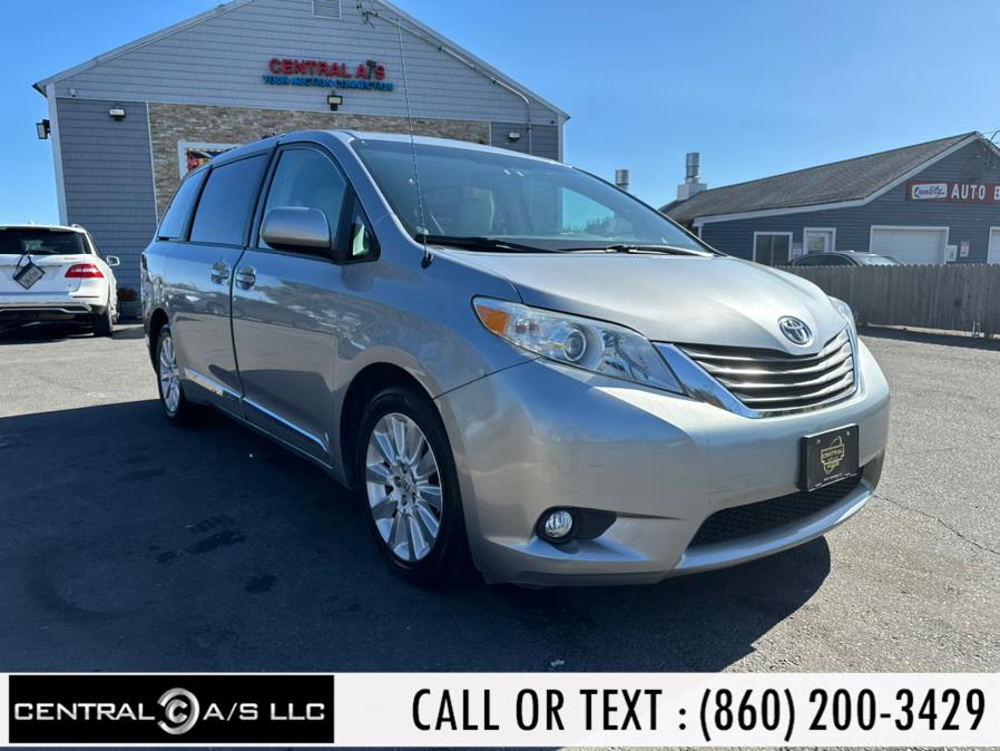 2012 Toyota Sienna 5dr 7-Pass Van V6 XLE AWD (Natl), available for sale in East Windsor, Connecticut | Central A/S LLC. East Windsor, Connecticut