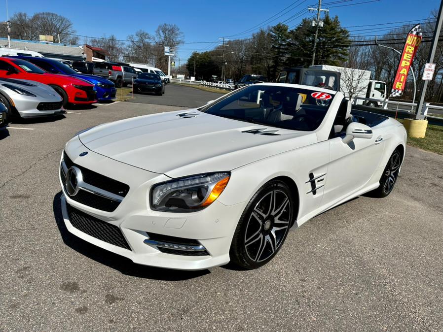 2015 Mercedes-Benz SL-Class 2dr Roadster SL 550, available for sale in South Windsor, Connecticut | Mike And Tony Auto Sales, Inc. South Windsor, Connecticut