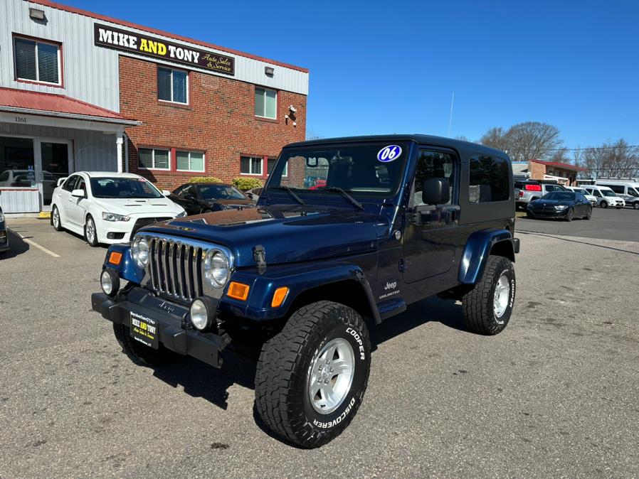 2006 Jeep Wrangler 2dr Unlimited LWB, available for sale in South Windsor, Connecticut | Mike And Tony Auto Sales, Inc. South Windsor, Connecticut