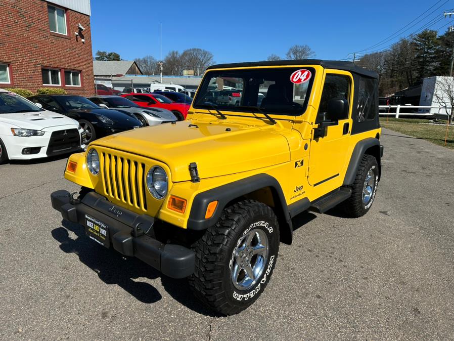 2004 Jeep Wrangler 2dr X, available for sale in South Windsor, Connecticut | Mike And Tony Auto Sales, Inc. South Windsor, Connecticut