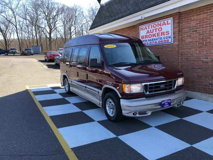 2003 Ford Econoline Conversion Van E-150 Recreational, available for sale in Waterbury, Connecticut | National Auto Brokers, Inc.. Waterbury, Connecticut