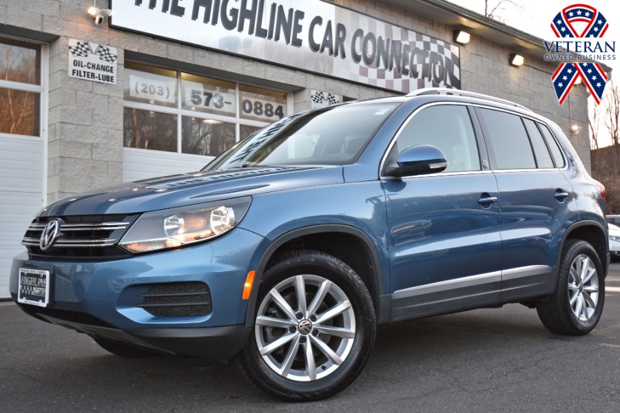 2017 Volkswagen Tiguan 2.0T Wolfsburg Edition 4MOTION, available for sale in Waterbury, Connecticut | Highline Car Connection. Waterbury, Connecticut