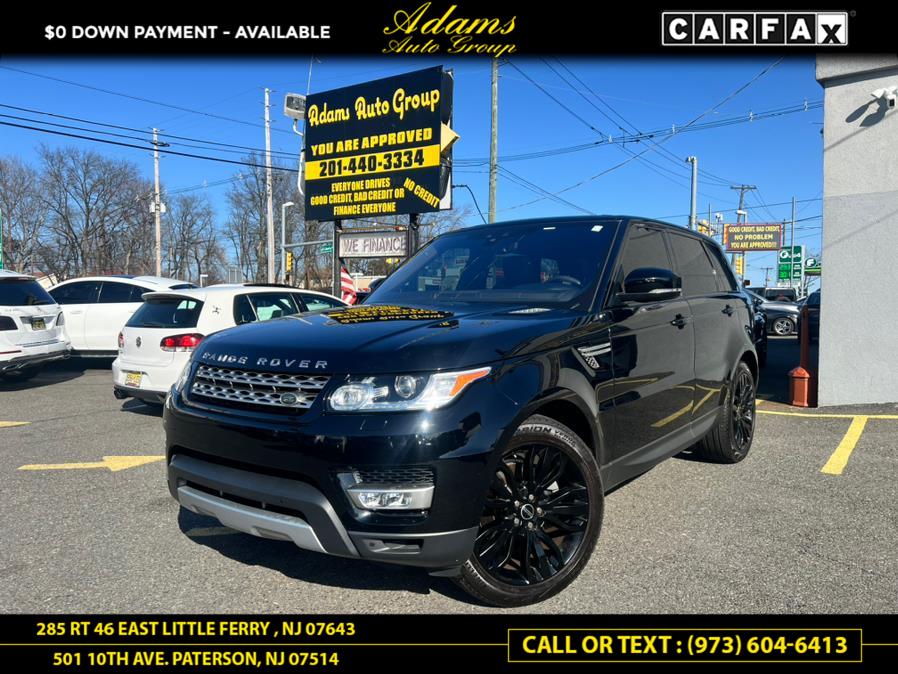 2017 Land Rover Range Rover Sport V6 Supercharged HSE, available for sale in Little Ferry , New Jersey | Adams Auto Group . Little Ferry , New Jersey