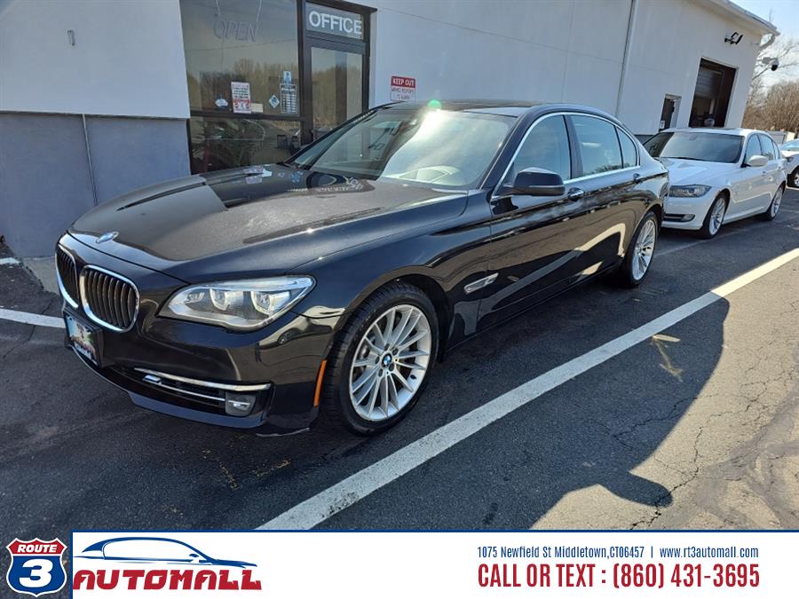 2013 BMW 7 Series 4dr Sdn 750Li xDrive AWD, available for sale in Middletown, Connecticut | RT 3 AUTO MALL LLC. Middletown, Connecticut