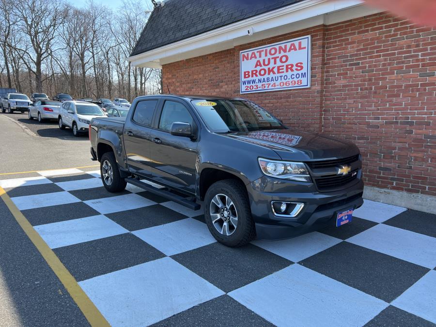 2016 Chevrolet Colorado 4WD Crew Cab Z71, available for sale in Waterbury, Connecticut | National Auto Brokers, Inc.. Waterbury, Connecticut