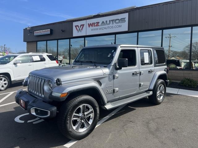 2019 Jeep Wrangler Unlimited Sahara, available for sale in Stratford, Connecticut | Wiz Leasing Inc. Stratford, Connecticut