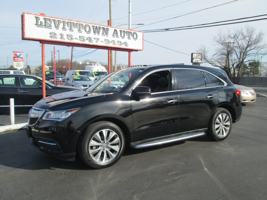 2016 Acura MDX SH-AWD 4dr w/Tech/Entertainment, available for sale in Levittown, Pennsylvania | Levittown Auto. Levittown, Pennsylvania
