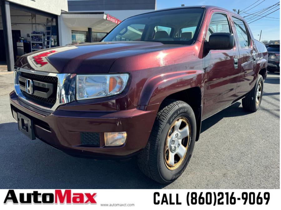 2011 Honda Ridgeline 4WD Crew Cab RT, available for sale in West Hartford, Connecticut | AutoMax. West Hartford, Connecticut