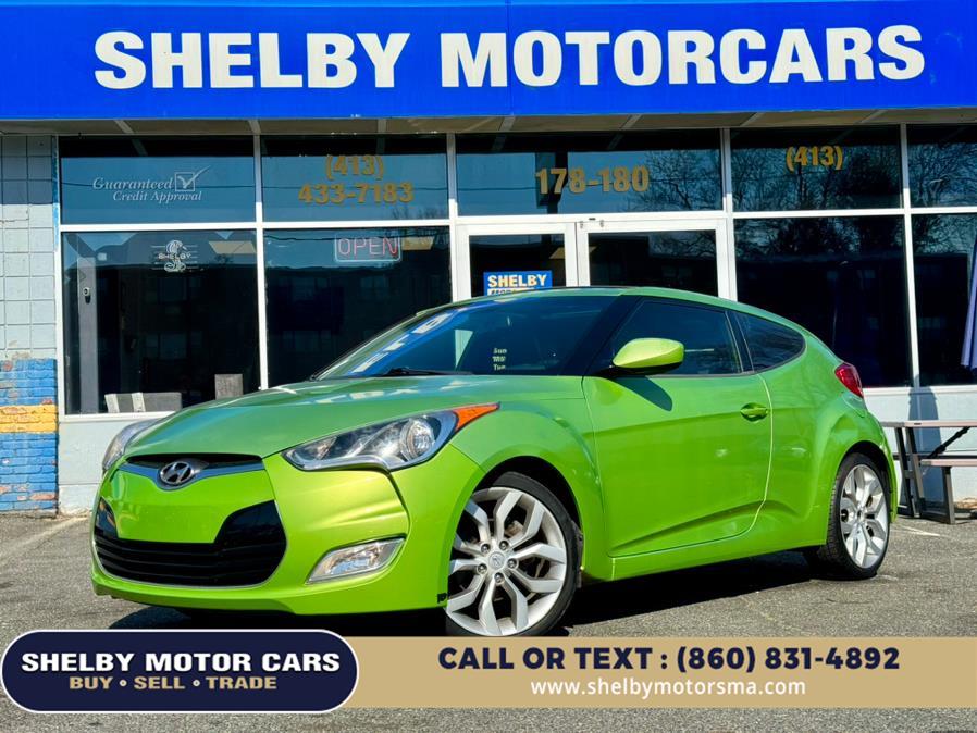 2012 Hyundai Veloster 3dr Cpe Auto w/Black Int, available for sale in Springfield, Massachusetts | Shelby Motor Cars. Springfield, Massachusetts