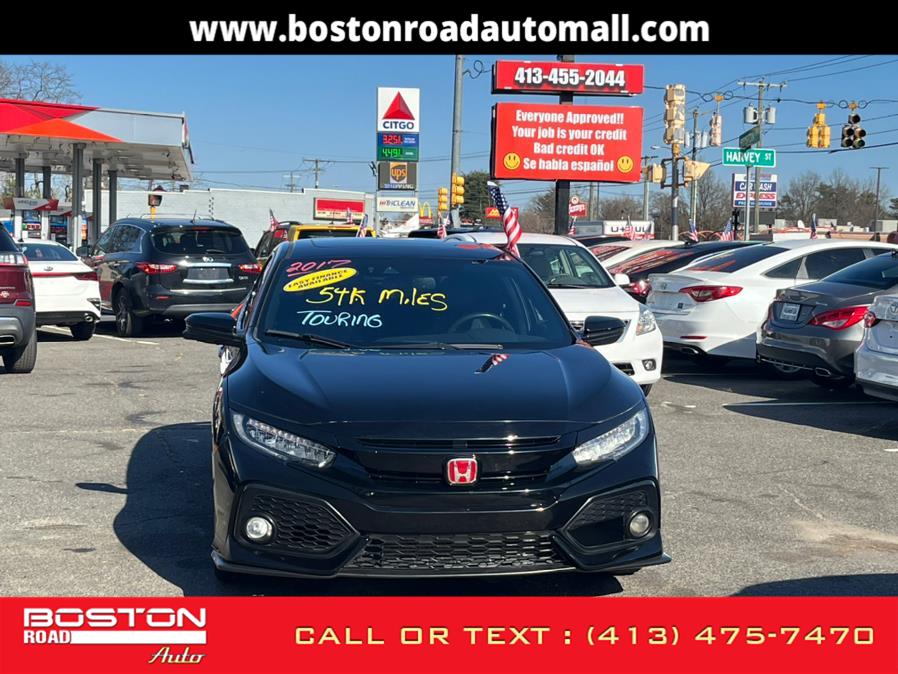 2017 Honda Civic Hatchback Sport Touring CVT, available for sale in Springfield, Massachusetts | Boston Road Auto. Springfield, Massachusetts